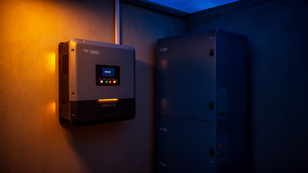 BIRISOL One: módulo integrado de energia instalado na parede